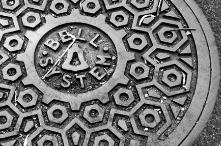 Bell System Manhole Cover