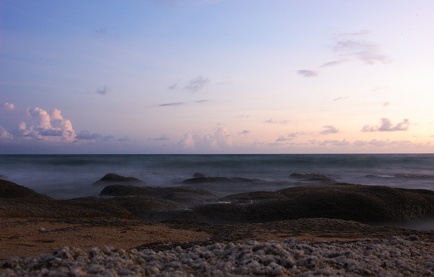 Long Exposure of Waves