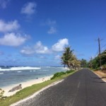 The "Main Road" in American Samoa.