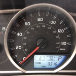 Car says it was 90 F (32 C) outside.