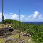 Some of the research antennas.